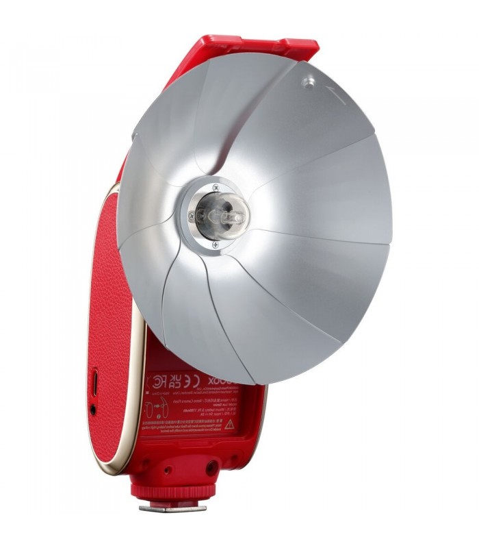 فلاش اکسترنال گودکس رنگ قرمز مدل Godox Lux Senior Retro Camera Flash (Red)