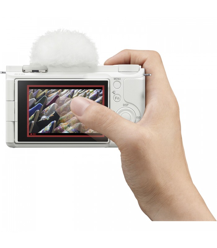 دوربین بدون آینه سونی مدل Sony ZV-E10 II Mirrorless Camera (White) رنگ سفید