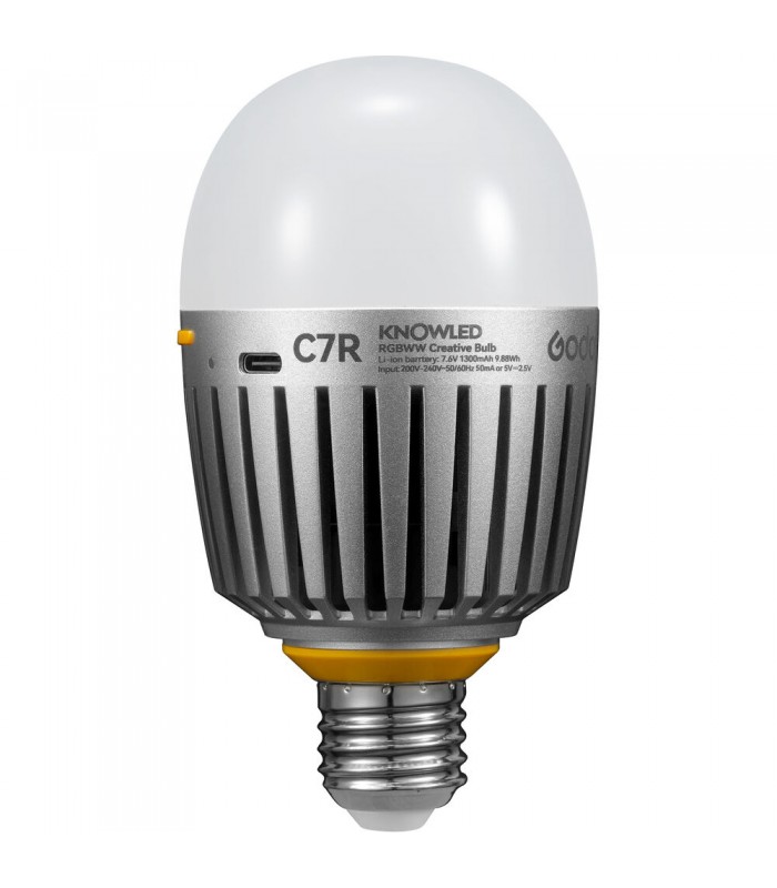 لامپ آر‌جی‌بی گودکس مدل Godox C7R KNOWLED RGBWW Creative Bulb Light