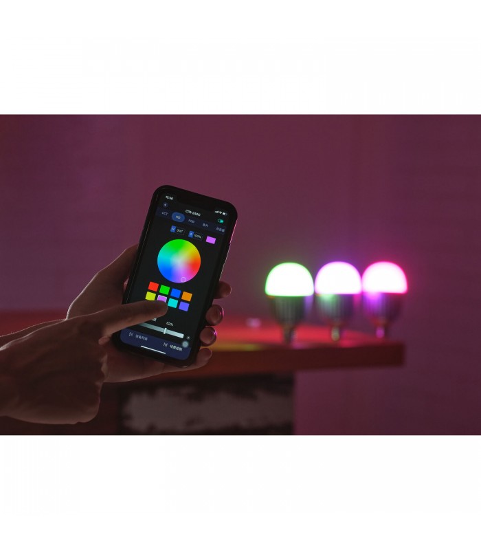 لامپ آر‌جی‌بی گودکس مدل Godox C7R KNOWLED RGBWW Creative Bulb Light