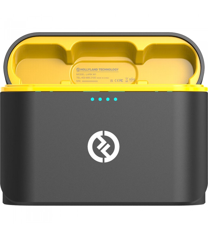 میکروفون یقه‌ای هالی‌لند مدل Hollyland LARK M1 Duo | رنگ مشکی