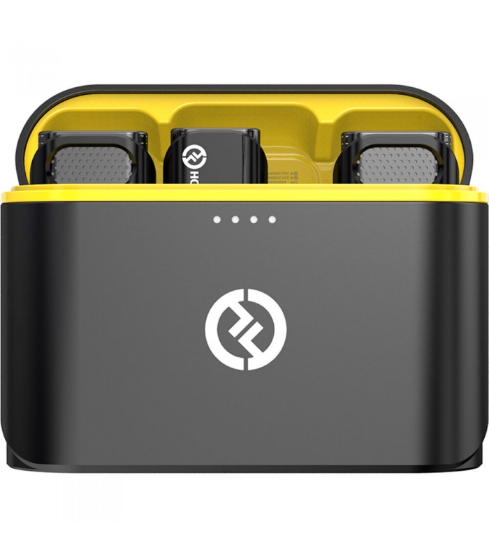 میکروفون یقه‌ای لایتنینگ هالی‌لند مدل Hollyland LARK C1 DUO for iOS | رنگ مشکی