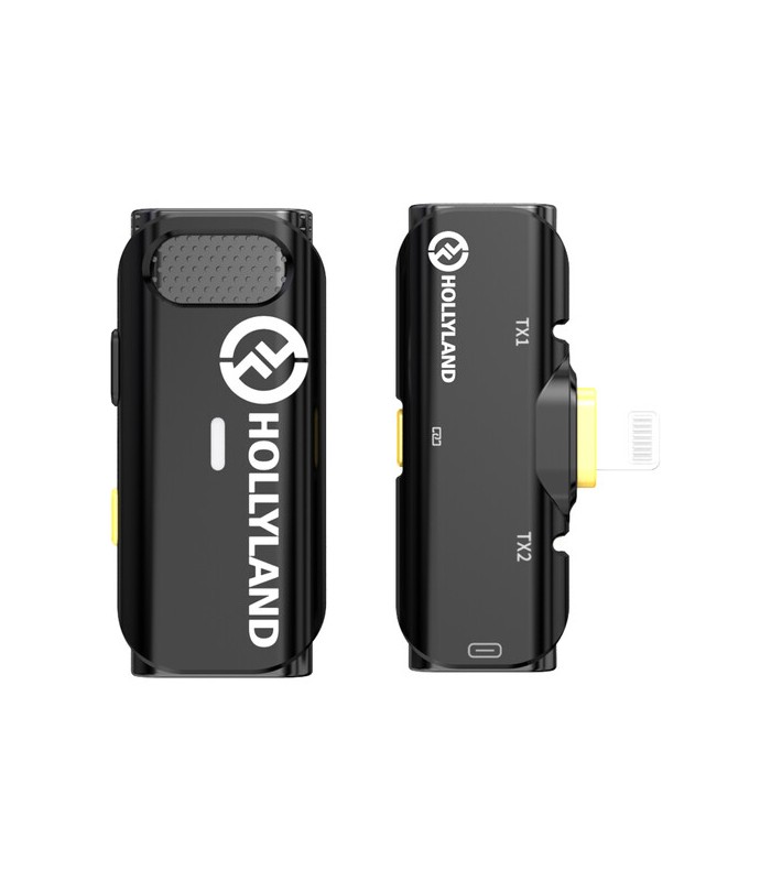 میکروفون یقه‌ای لایتنینگ هالی‌لند مدل Hollyland LARK C1 SOLO for iOS