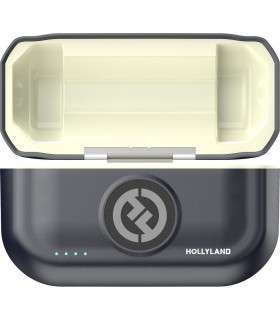 میکروفون یقه‌ای هالی‌لند مدل Hollyland LARK M2 DUO Lightning Connector | رنگ مشکی