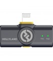 میکروفون یقه‌ای هالی‌لند مدل Hollyland LARK M2 DUO Lightning Connector | رنگ مشکی