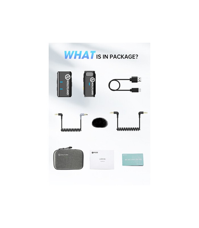 میکروفون یقه‌ای هالی‌لند مدل Hollyland LARK M1 SOLO
