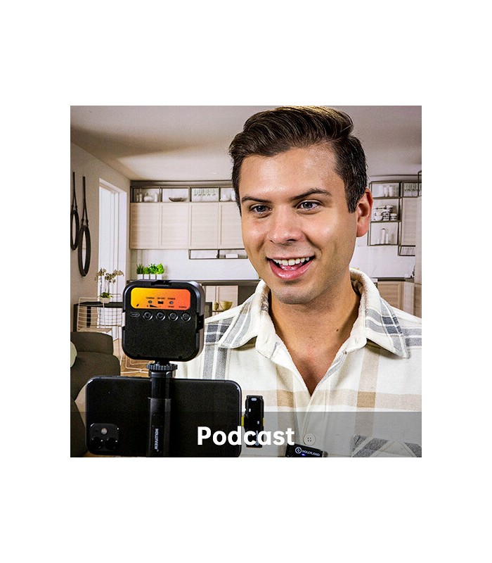 میکروفون یقه‌ای هالی‌لند مدل Hollyland LARK C1 DUO with USB-C Connector