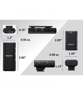 میکروفون بی‌سیم سونی مدل Sony ECM-W2BT