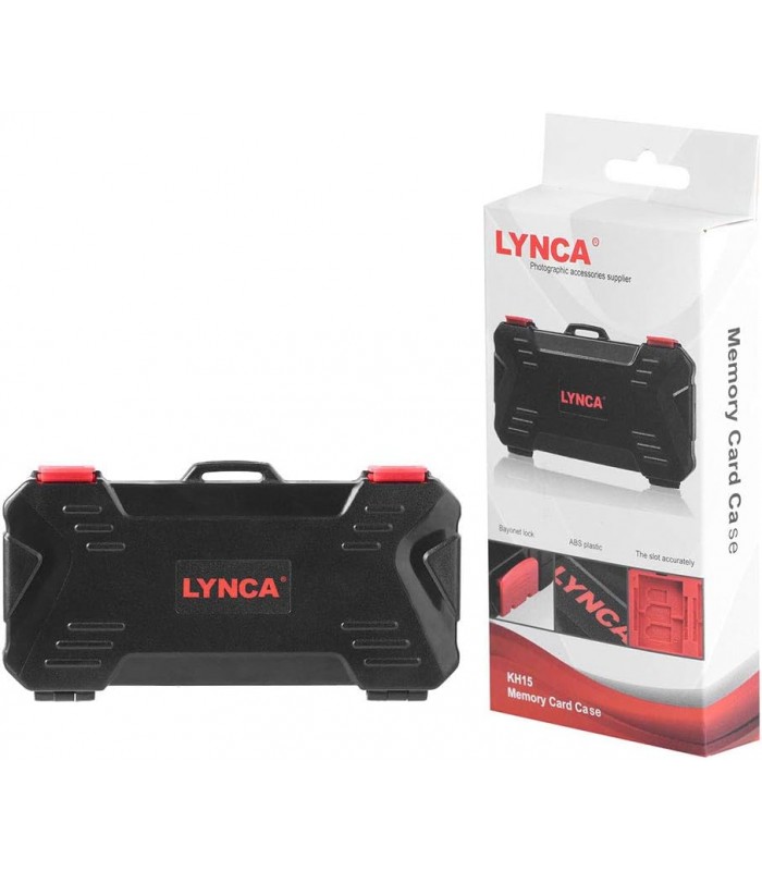 کیف کارت حافظه و لوازم جانبی لینکا مدل LYNCA KH15