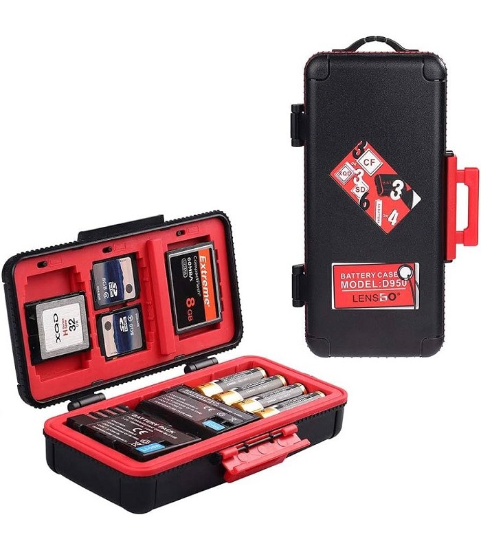کیف کارت حافظه و لوازم جانبی لنزگو مدل LENSGO D950