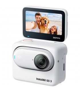 دوربین ورزشی Insta360 مدل go 3 - رنگ سفید - ظرفیت ۱۲۸ گیگابایت