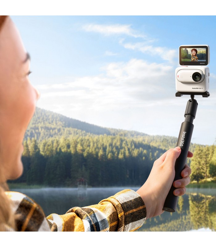 دوربین ورزشی Insta360 مدل go 3 - رنگ سفید - ظرفیت ۱۲۸ گیگابایت