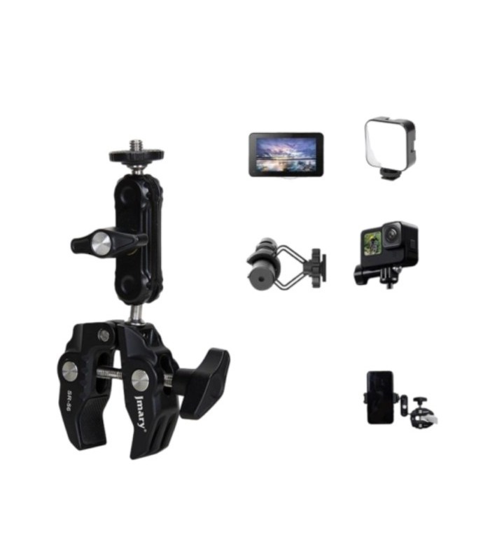 نگهدارنده دوربین و موبایل جی‌ماری مدل JMARY SR-56 SUPER CLAMP