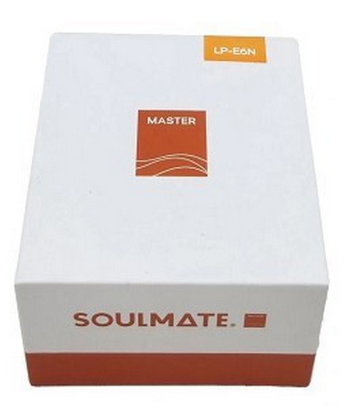 باتری دوربین کانن سولمیت مدل Soulmate LP-E6N 2400mAh به همراه کابل Type-C