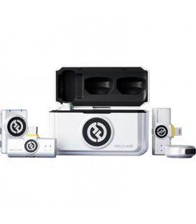 میکروفون بی‌سیم هالی‌لند پک کمبو مدل Hollyland LARK M2 DUO Combo | رنگ سفید