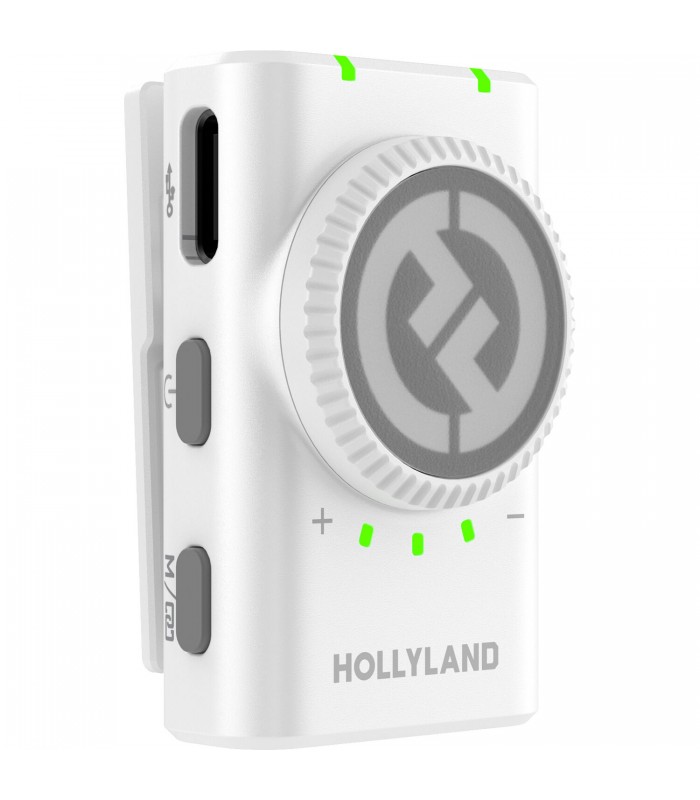 میکروفون بی‌سیم هالی‌لند پک کمبو مدل Hollyland LARK M2 DUO Combo | رنگ سفید