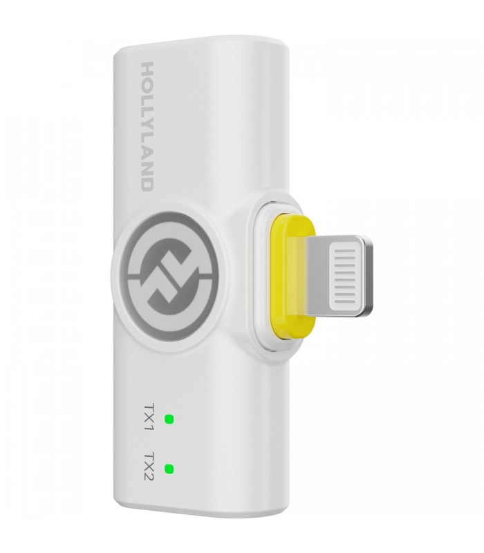 میکروفون بی‌سیم هالی‌لند پک کمبو مدل Hollyland LARK M2 DUO Combo | رنگ سفید