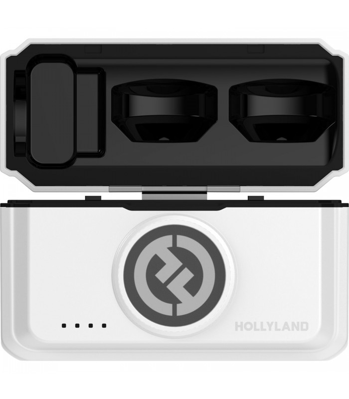 میکروفون بی‌سیم هالی‌لند پک کمبو مدل Hollyland LARK M2 DUO Combo | رنگ سفید