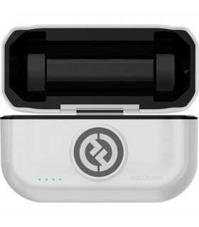 میکروفون یقه‌ای هالی‌لند مدل Hollyland LARK M2 DUO Lightning Connector | رنگ سفید