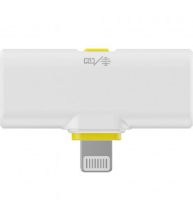 میکروفون یقه‌ای هالی‌لند مدل Hollyland LARK M2 DUO Lightning Connector | رنگ سفید