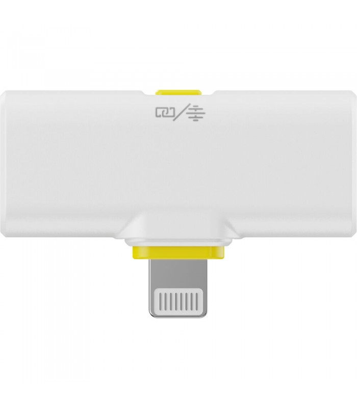 میکروفون یقه‌ای هالی‌لند مدل Hollyland LARK M2 DUO Lightning Connector | رنگ سفید