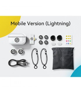 میکروفون یقه‌ای هالی‌لند مدل Hollyland LARK M2 DUO Lightning Connector | رنگ سفید