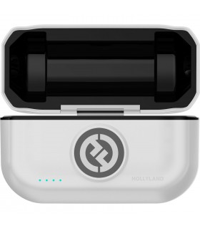 میکروفون یقه‌ای هالی‌لند مدل Hollyland LARK M2 DUO USB-C Connector | رنگ سفید