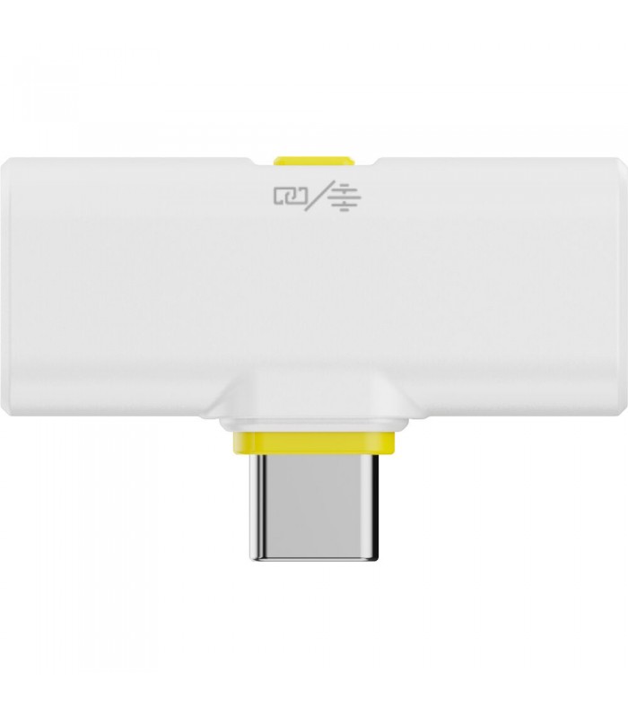 میکروفون یقه‌ای هالی‌لند مدل Hollyland LARK M2 DUO USB-C Connector | رنگ سفید