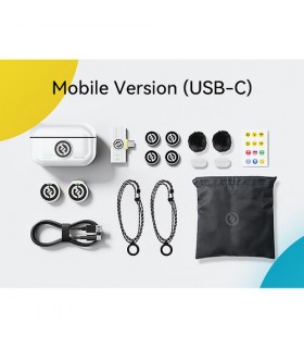 میکروفون یقه‌ای هالی‌لند مدل Hollyland LARK M2 DUO USB-C Connector | رنگ سفید