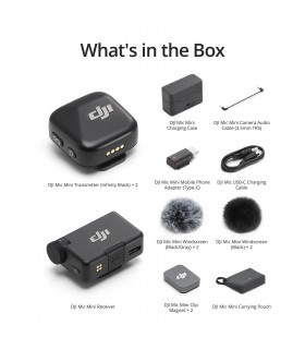 میکروفون بی‌سیم دو کاربره دی‌جی‌آی مدل DJI Mic Mini