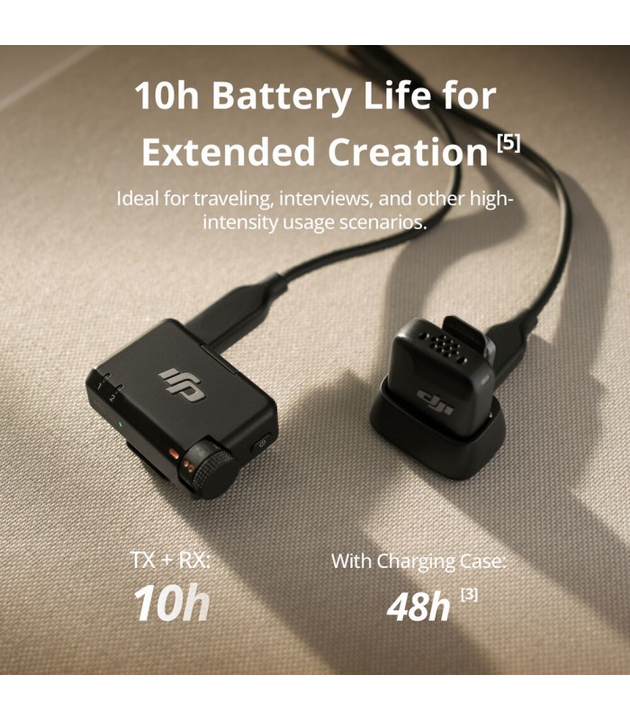 میکروفون بی‌سیم تک کاربره دی‌جی‌آی مدل DJI Mic Mini Compact