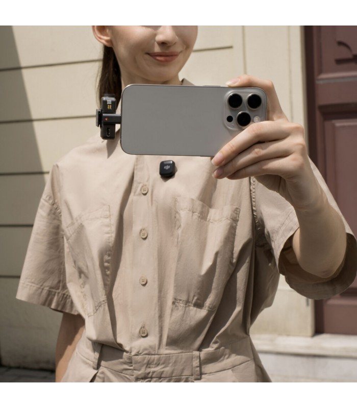 میکروفون بی‌سیم تک کاربره دی‌جی‌آی مدل DJI Mic Mini Compact