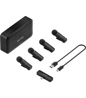 میکروفون بی‌سیم چهار‌کاربره بویا مدل BOYA BY-V4U USB-C