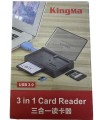 کارت خوان کینگما مدل KINGMA all in1 USB3
