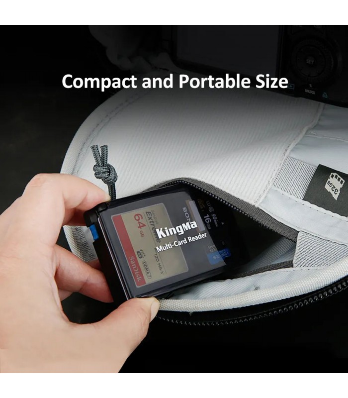 کارت خوان کینگما مدل KINGMA all in1 USB3