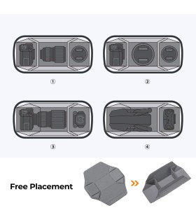 کیف کمری کی‌ اند اف مدل K&F 13-157 waist bag | رنگ مشکی