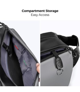 کیف کمری کی‌ اند اف مدل K&F 13-157 waist bag | رنگ سبز