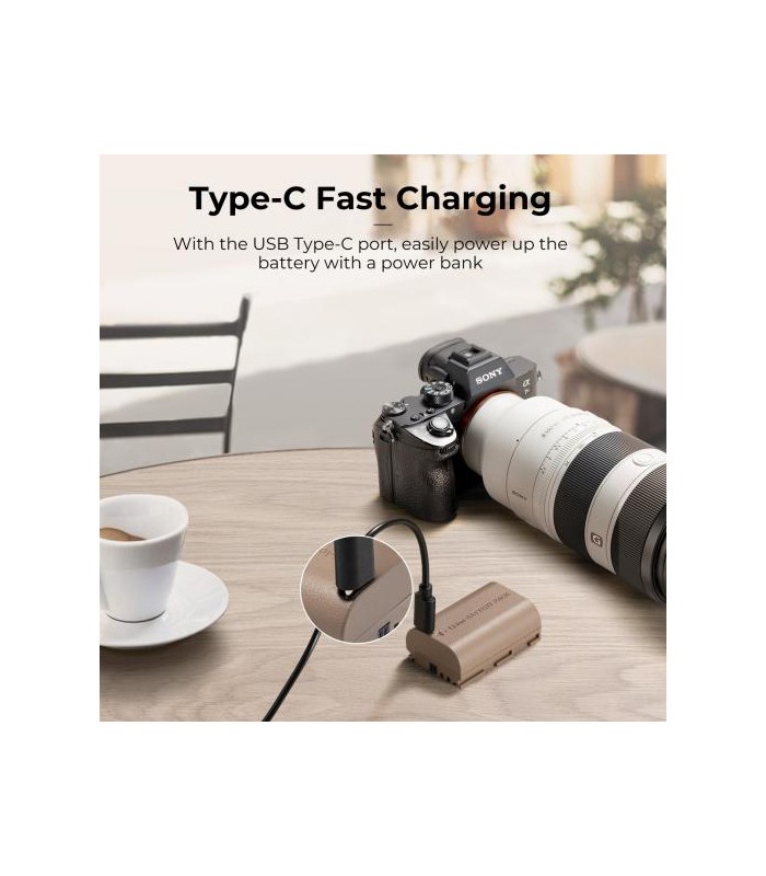 باتری دوربین کی اند اف مدل K&F LP-E6NH