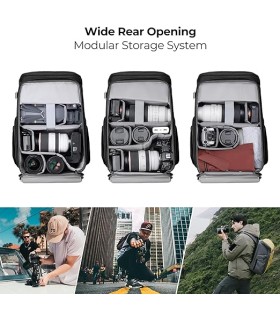 کوله پشتی دوربین کی اند اف مدل K&F13.128V2 Camera Backpack