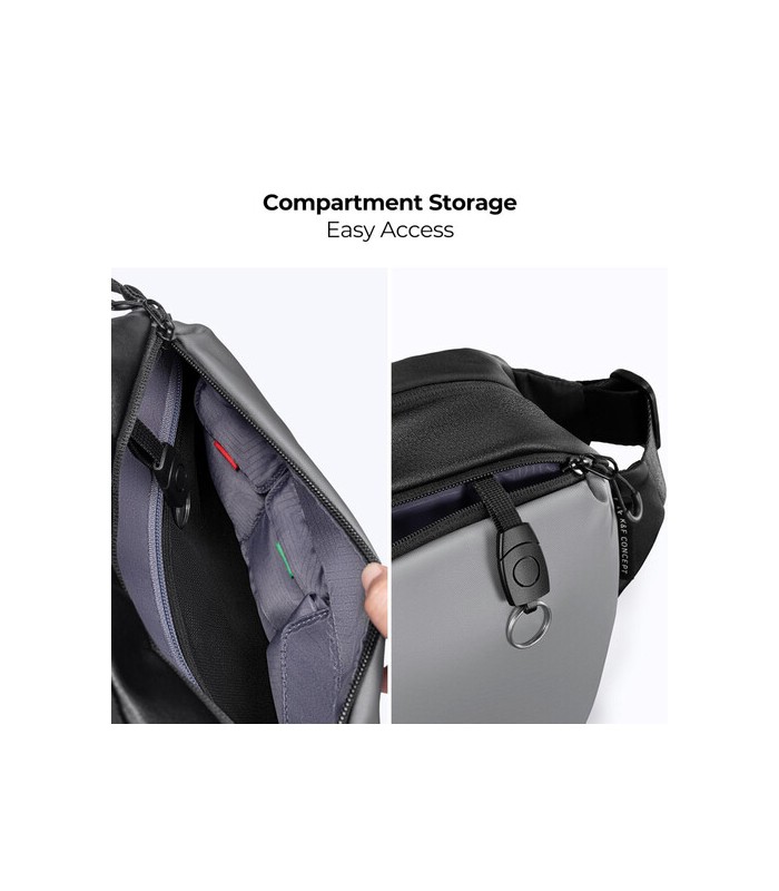 کیف کمری کی‌ اند اف مدل K&F 13-157 waist bag | رنگ ارتشی