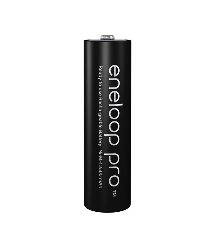 پک چهار عددی باتری قلمی قابل شارژ پاناسونیک مدل Panasonic Eneloop Pro AA 2500mAh