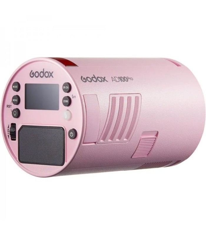 فلاش کامپکت گودوکس مدل Godox AD100pro | رنگ صورتی