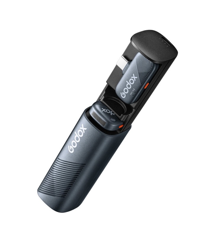 میکروفون بی‌سیم گودوکس مدل Godox Cube-S Kit 2 USB-C Connector | رنگ مشکی