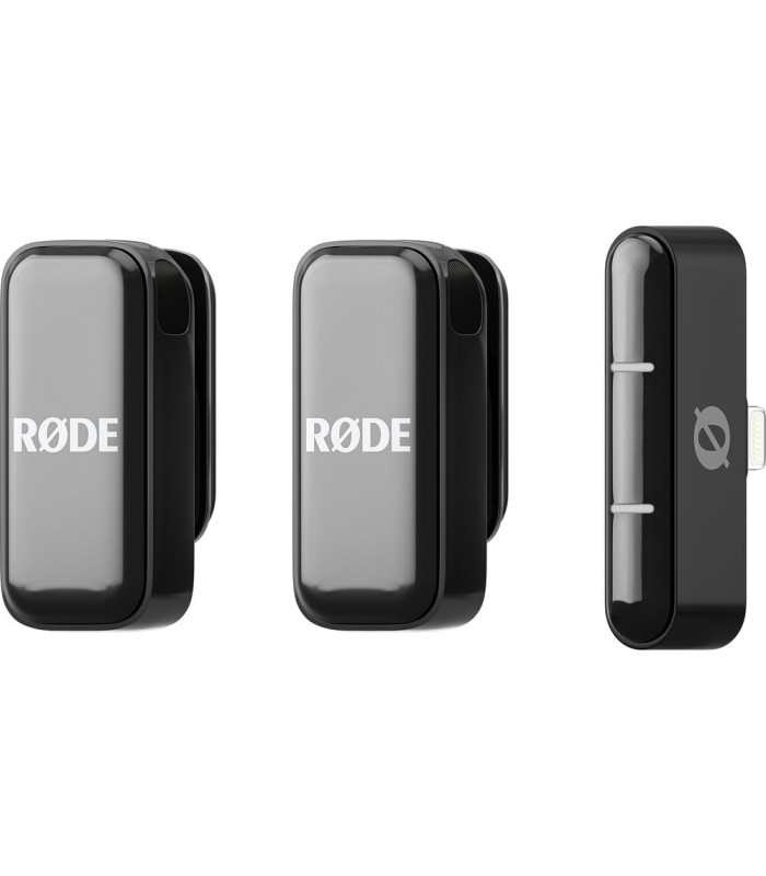 میکروفون بی‌سیم رود مدل RODE Wireless Micro 2-Person with USB-C Connector | رنگ مشکی