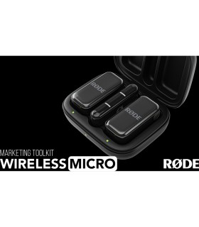 میکروفون بی‌سیم رود مدل RODE Wireless Micro 2-Person with USB-C Connector | رنگ مشکی