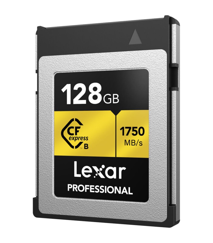 کارت حافظه ۱۲۸ گیگابایت لکسار مدل Lexar CFexpress Pro Type B Gold