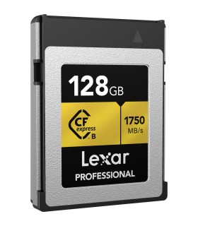 کارت حافظه ۱۲۸ گیگابایت لکسار مدل Lexar CFexpress Pro Type B Gold
