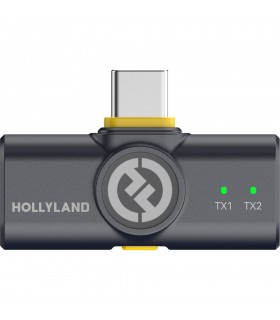 میکروفون بی‌سیم هالی‌لند پک کمبو مدل Hollyland LARK M2 DUO Combo | رنگ مشکی ( یک سال گارانتی شرکتی )