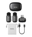 میکروفون بی‌سیم دوکاربره بویا مدل BOYA mini USB-C