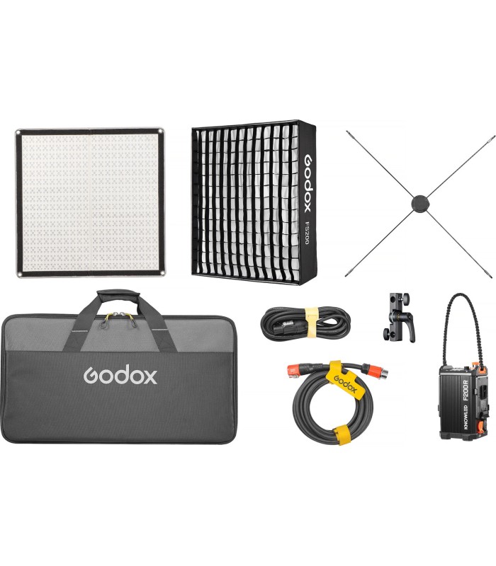 نور ال ای دی گودکس مدل Godox KNOWLED F200R RGB